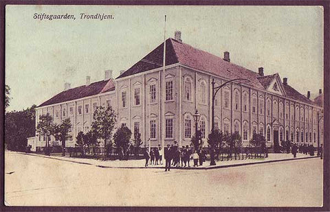 NO6027GB Norway, Stifsgaarden, Trondhjeim 1908