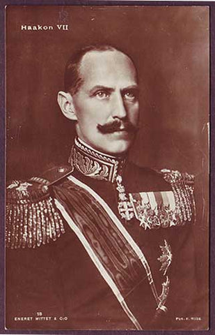 NO6028 Norway King Haakon VII ca.1920.