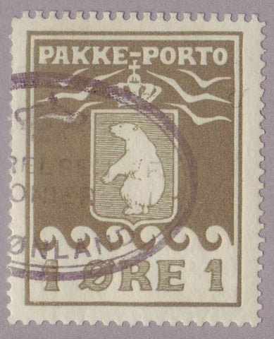 GRQ015GH Greenland Scott # Q1 Used - Reperforated at Top