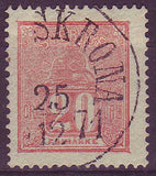 SW00175 Sweden Stamp # 17 F MH, Ring Issue 1872-77