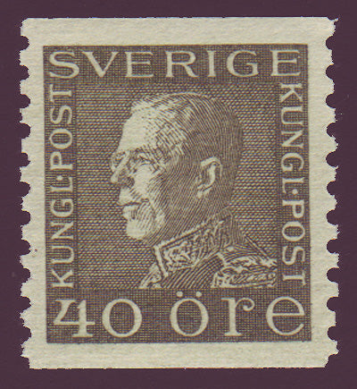SW01832 Scott # 183 var XF MH.  King Gustaf V 1921-36