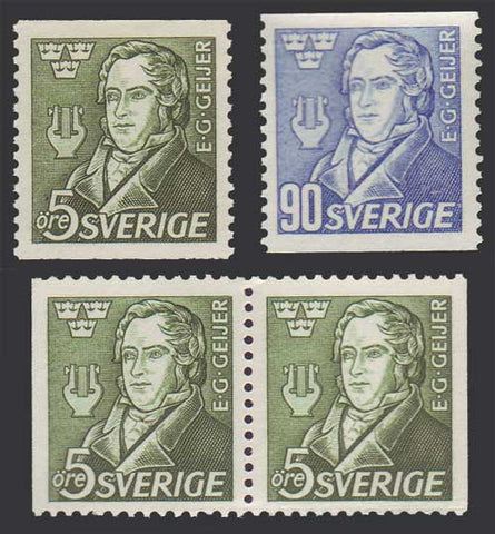 SW0383-851PE Sweden Scott # 383-85 MNH** 1947