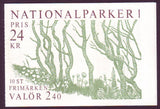 SW1763a  Sweden booklet MNH,         National Parks I - 1989