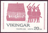 SW1808 Sweden booklet MNH, Viking Heritage 1990