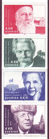 SW1917a Sweden booklet MNH,      Nobel Peace Prize Laureates 1991