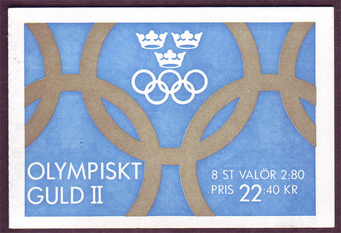 SW1940a Sweden booklet MNH,       Olympic Gold II - 1992