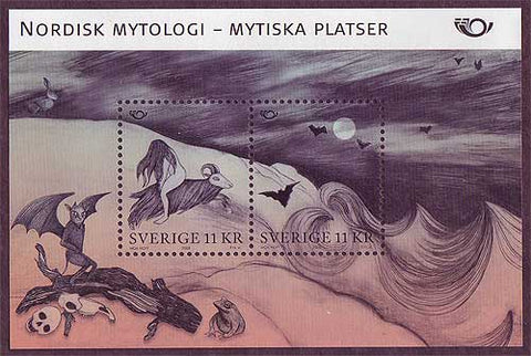 SW2587 Sweden Souvenir Sheet MNH, Nordic Myths 2008