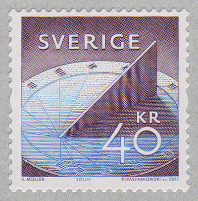 SW2707 Sweden       Scott # 2707 MNH,            Sundial