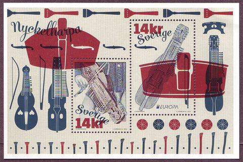 SW2732 Sweden # 2732 MNH, Musical Instruments - Europa 2014