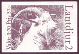 SW2050aexp Sweden booklet MNH,      Domestic Animals II - Goats 1995