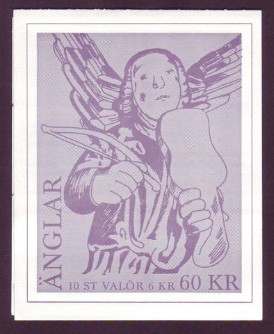 SW2260a Sweden booklet MNH,   Christmas Angels - 1997