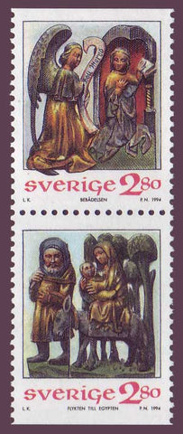 SW2105-061 Sweden booklet MNH,  Christmas 1994