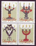 SW2154a  Sweden booklet MNH,         Christmas Candlesticks 1995