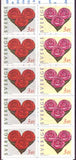 SW2218a Sweden booklet MNH, St. Valentines Day - 1997