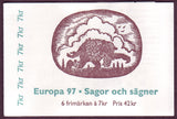 SW2237a Sweden booklet MNH      Gnomes and Trolls - Europa 1997