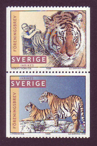 SW2262a Sweden Scott # 2262a MNH, Jan Lindblad's Tigers - 1998