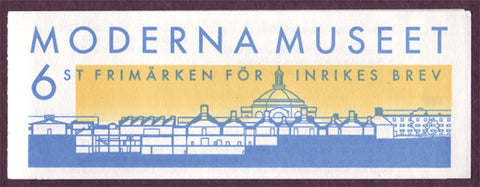 SW2265a Sweden booklet MNH,   Museum of Modern Art -1998