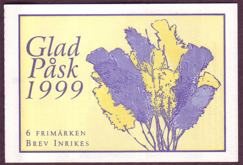 SW2322a  Sweden booklet MNH,     Happy Easter 1999