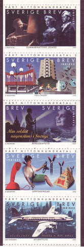 SW2336a Sweden booklet MNH,  Millenium 2: 1939-1969