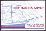 SW2342a  Sweden booklet MNH,     Maritime Heritage 1999