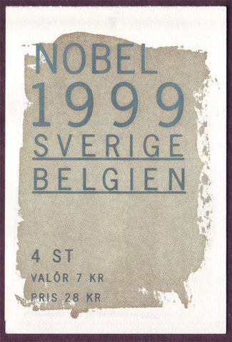 SW2358a Sweden booklet MNH,      Nobel Laureates in Peace - 1999