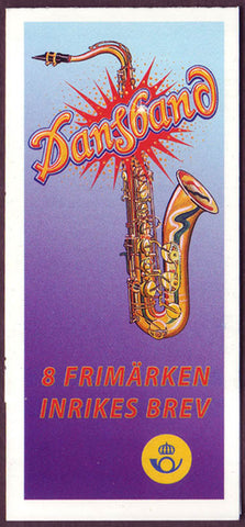 SW2359X2 Sweden booklet MNH,      Dance Bands 1999