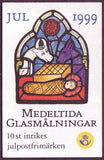 SW2362a  Sweden booklet MNH,      Christmas 1999 - Stained Glass