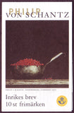 SW2390a Sweden booklet MNH,       The  Art of Philip Von Schantz - 2000