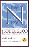 SW2399a Sweden booklet MNH,       Nobel Laureates for Literature - 2000