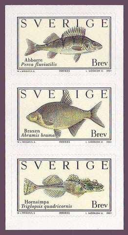 SW24201 Sweden Scott # 2420 MNH,  Fish - 2001
