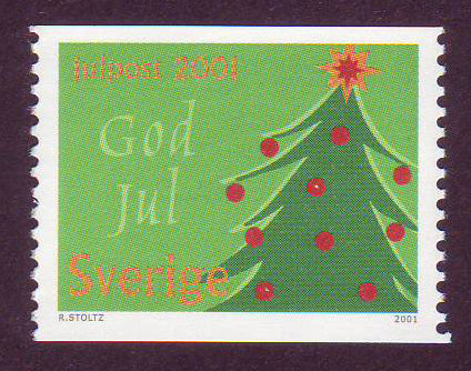 SW2423-24 Sweden Scott # 2423-24 MNH,  Christmas Decorations 2001
