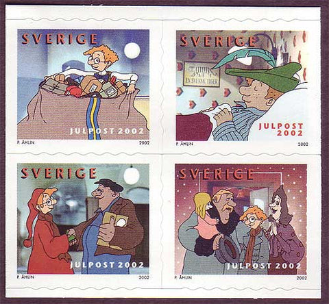 SW24491 Sweden booklet MNH,  Christmas 2002