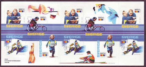 SW2452 Sweden booklet MNH,   Swedish Sports Federation Centenary 2003