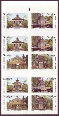 SW2464 Sweden booklet MNH, Garden Pavilions - 2003