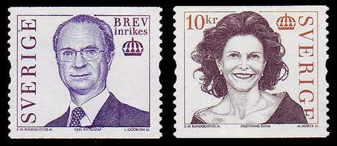 SW2501-02 Sweden MNH, Carl XVI Gustaf and Queen Silvia - 2005