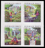 SW2511e Sweden booklet MNH,     Allotment Gardens 2005