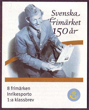 SW2512-13 Sweden # 2513e booklet MNH, Swedish Stamps Anniversary 2005