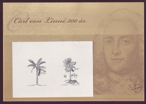 SW2561BP Sweden proof print 2007,  Carl von Linne (Linaeus)