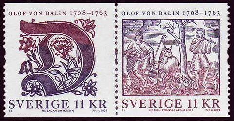 SW25751 Sweden # 2575 MNH,  Olof von Dalin - Historian 2008
