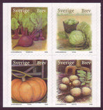 SW2596e Sweden # 2594-96 MNH,      Organic Fruits and Vegetables 2008