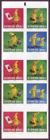 SW2614e Sweden booklet      Scott # 2614e /     Facit SH37        Bananas 2009