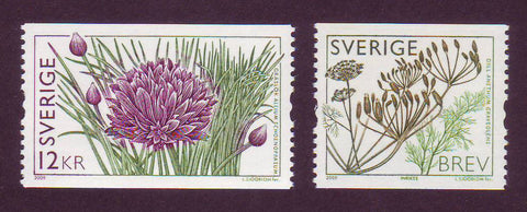 SW2622-23 Sweden  # 2622-23 MNH,   Spices and Herbs 2009