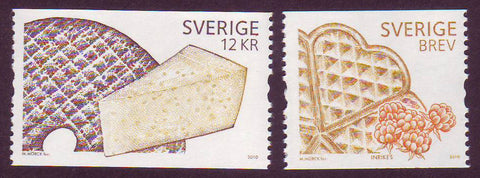 SW2643-44 Sweden   # 2643-44 MNH,             Swedish Foods 2010