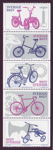 SW26521 Sweden booklet    # 2652 MNH,            Bicycles 2011