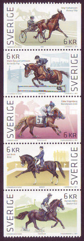 SW2665-66 Sweden      # 2665-66 MNH,          Equestrian Sports 2011