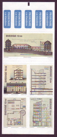 SW2704 Sweden booklet MNH,              Architecture 2013