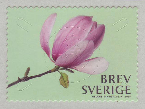 SW2746 Sweden Scott # 2754, Magnolias  -  2015