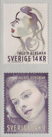 SW2757-58 Sweden Scott # 2757-58 MNH, Ingrid Bergman  -  2015