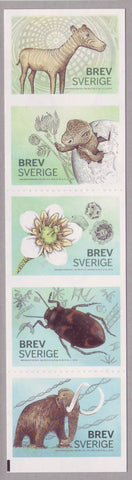 SW2768 Sweden booklet pane of 5, Swedish Museum of Natural History - 2016