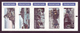Sweden stamp booklet of 5 stamps showing scenes from the novel ''City of my Dreams'' by Per Anders Fogelstrom 